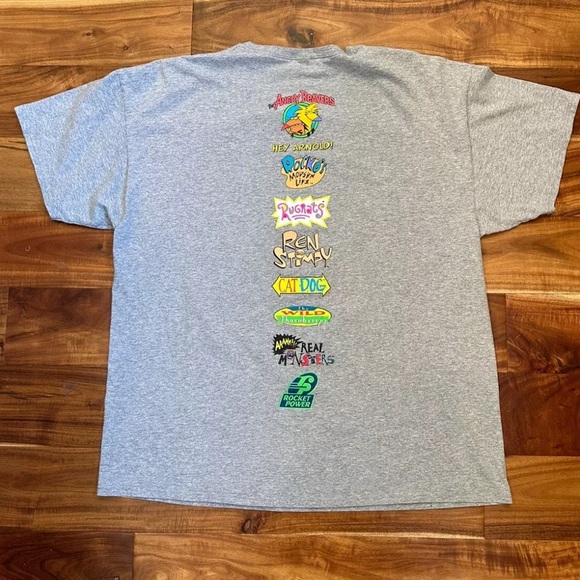 Men’s Nickelodeon Cartoons Graphic T-shirt Size 2 XL (XXL) Front&Back Design - Picture 3 of 7